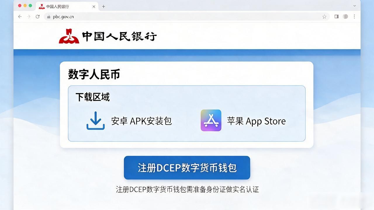 DCEP数字货币钱包在哪下载？认准这几个官方入口就行