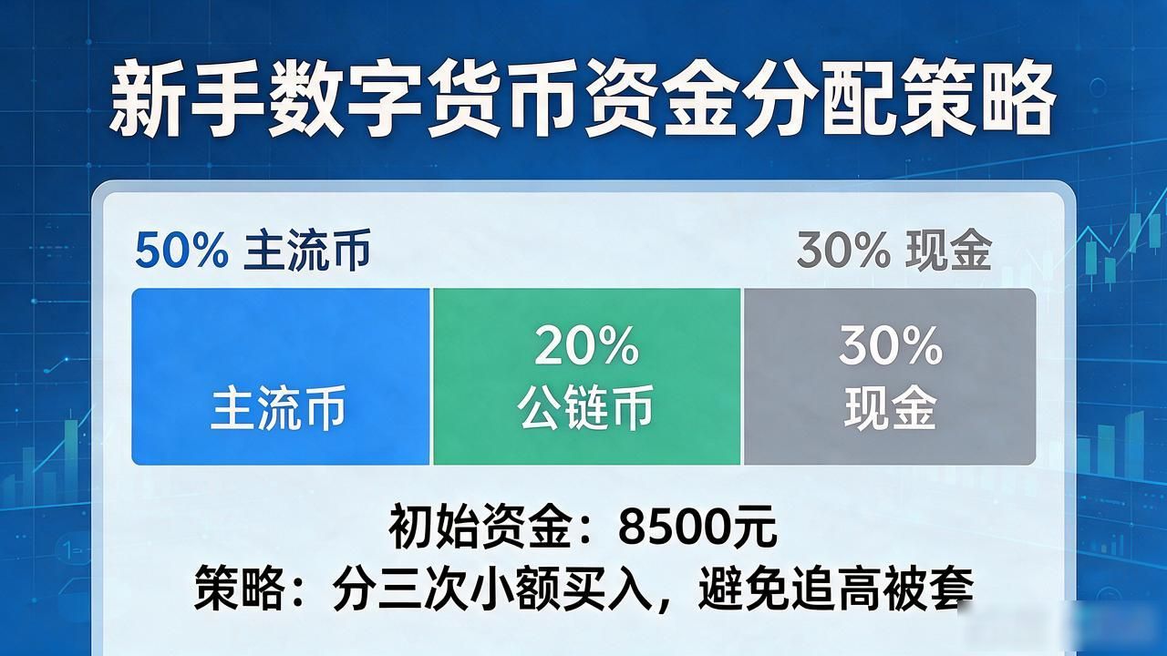 数字货币8700元够买什么币？新手第一次入场的真实开销拆解