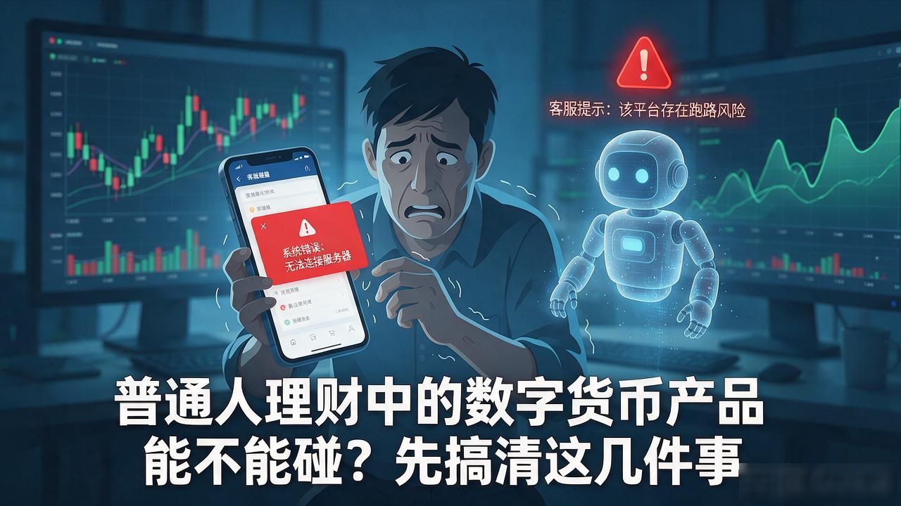 普通人理财中的数字货币产品能不能碰？先搞清这几件事