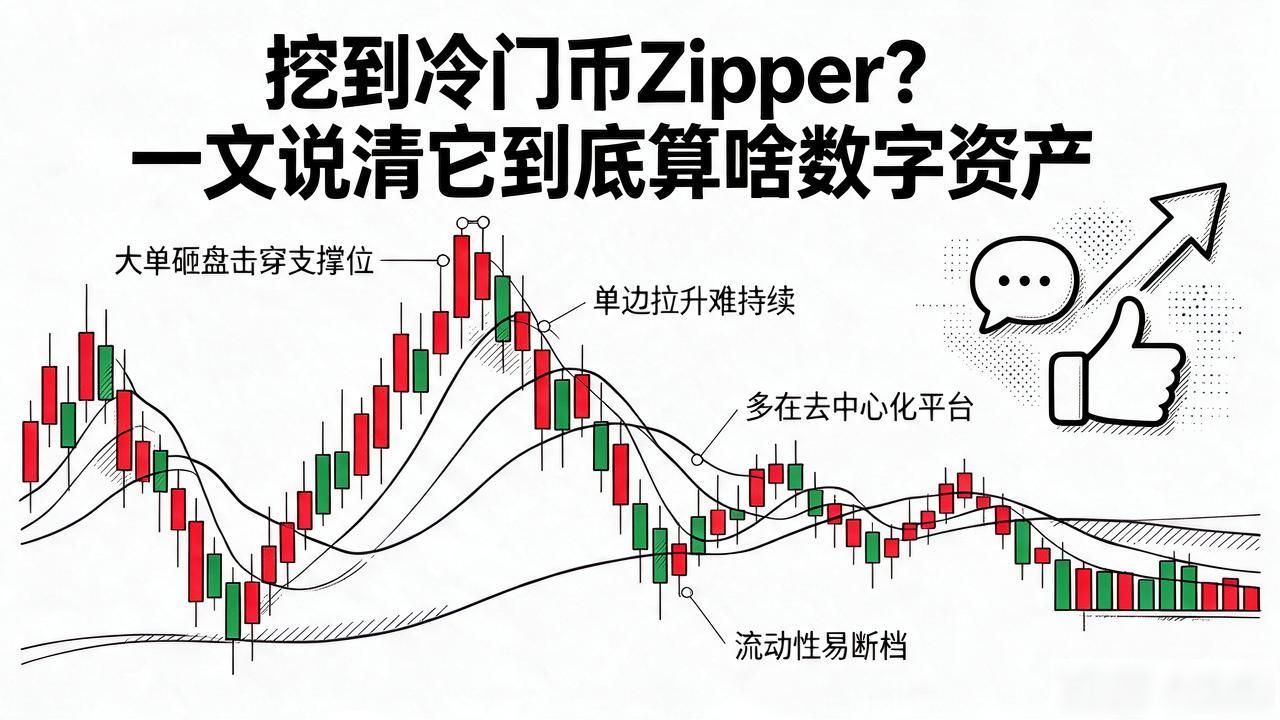 挖到冷门币Zipper？一文说清它到底算啥数字资产