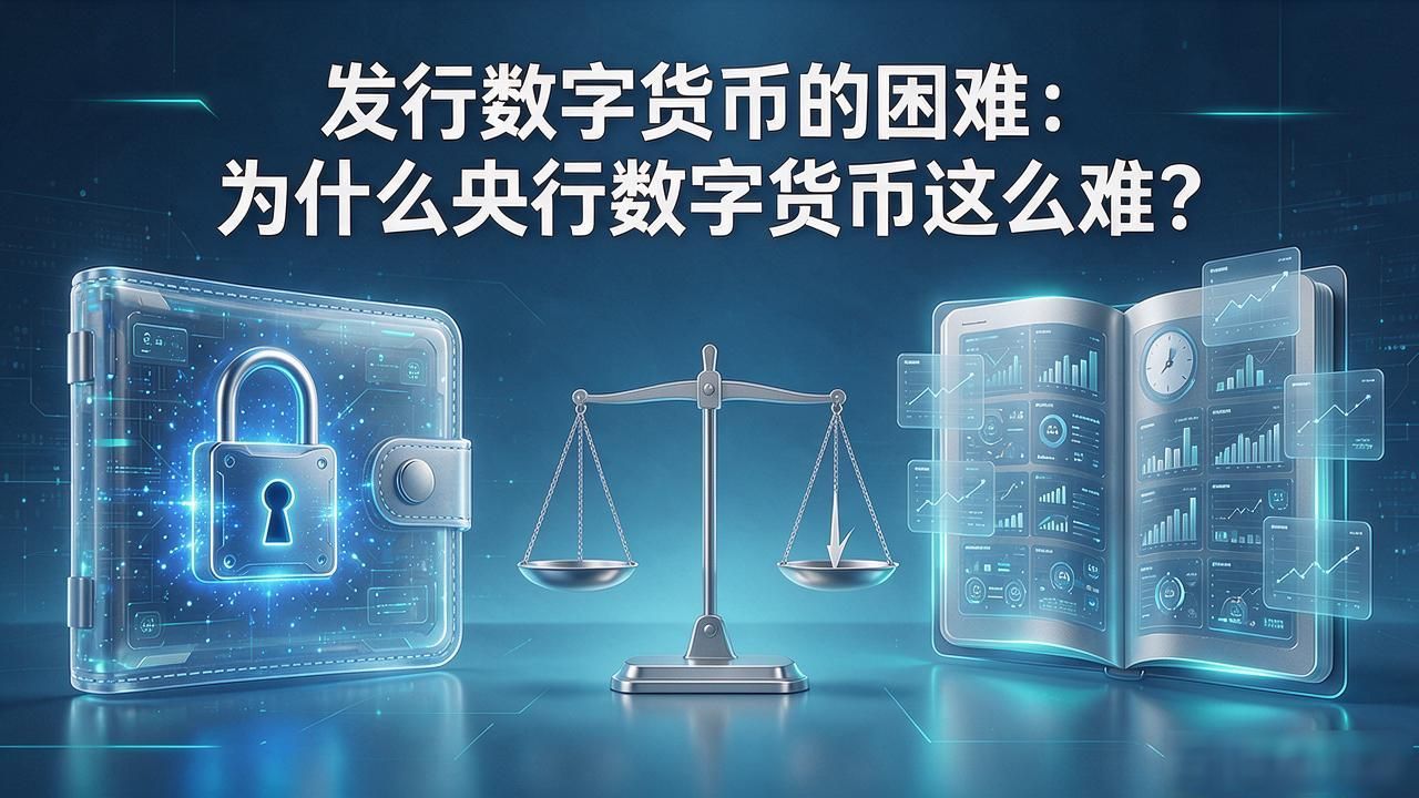 发行数字货币的困难：为什么央行数字货币这么难？
