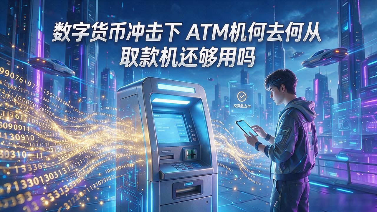 数字货币冲击下 ATM机何去何从 取款机还够用吗