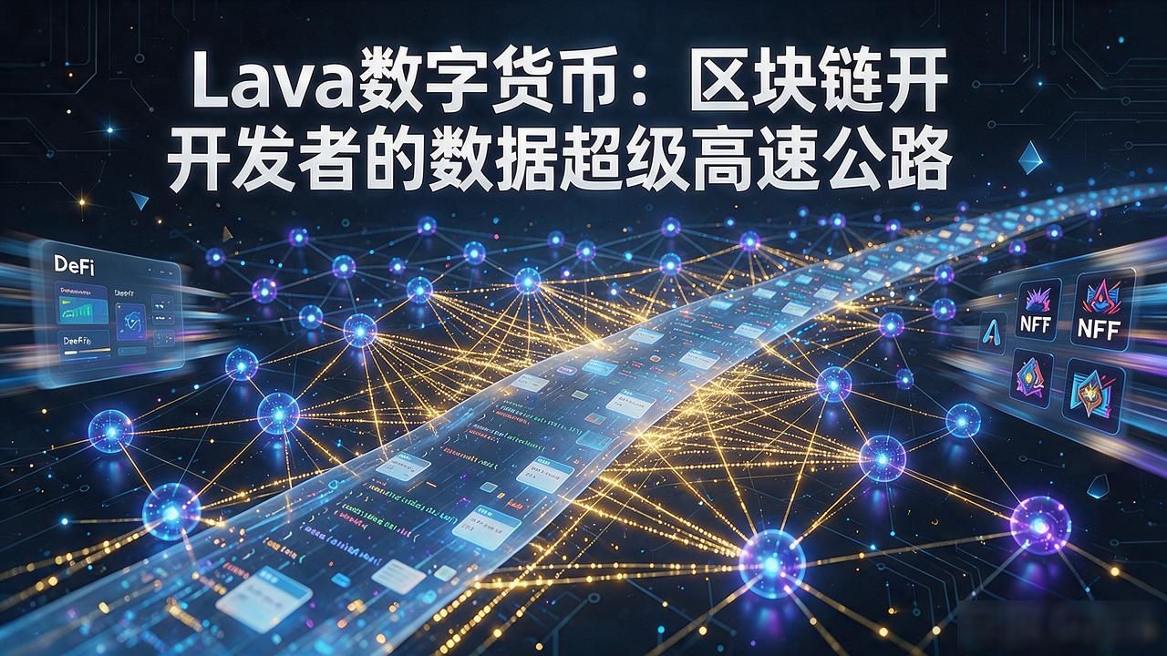 Lava数字货币：区块链开发者的数据超级高速公路