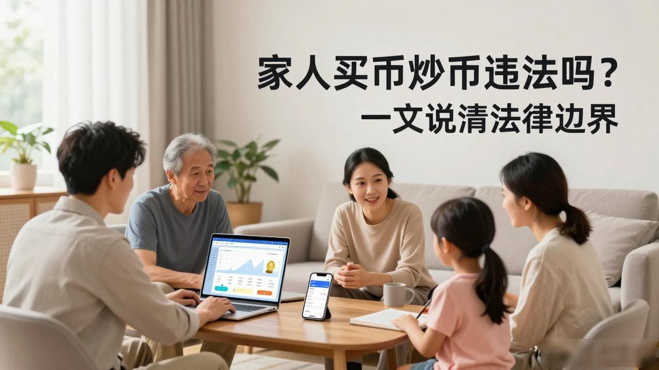 家人买币炒币违法吗？一文说清法律边界