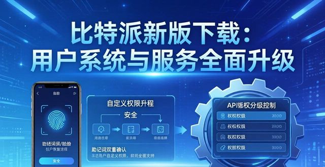 比特派新版下载：用户系统与服务全面升级