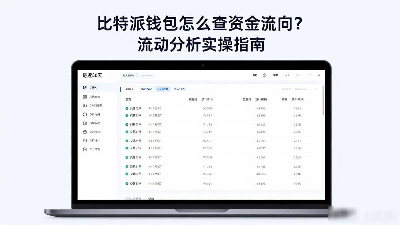 比特派钱包怎么查资金流向？流动分析实操指南