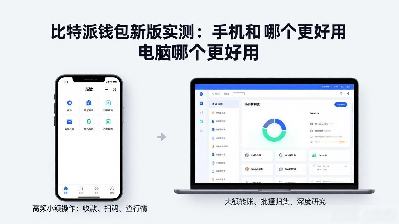比特派钱包新版实测：手机和电脑哪个更好用