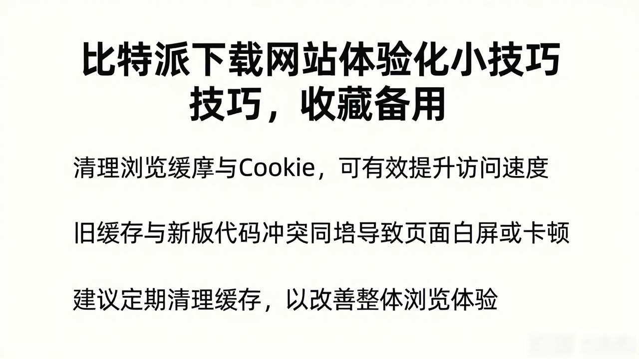 比特派下载网址体验优化小技巧，收藏备用