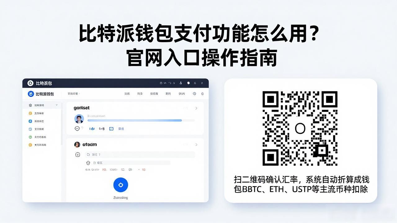 比特派钱包支付功能怎么用？官网入口操作指南