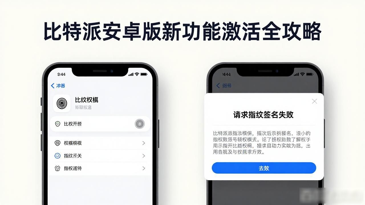 比特派安卓版新功能激活全攻略