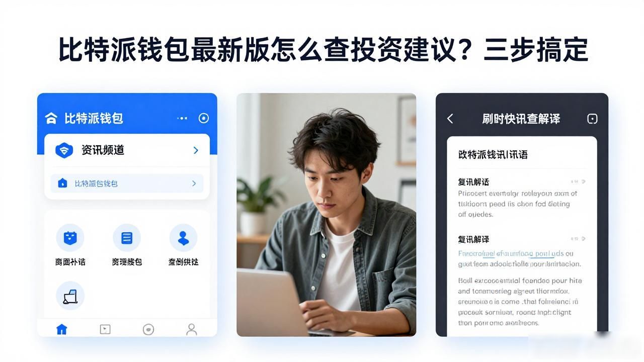 比特派钱包最新版怎么查投资建议？三步搞定