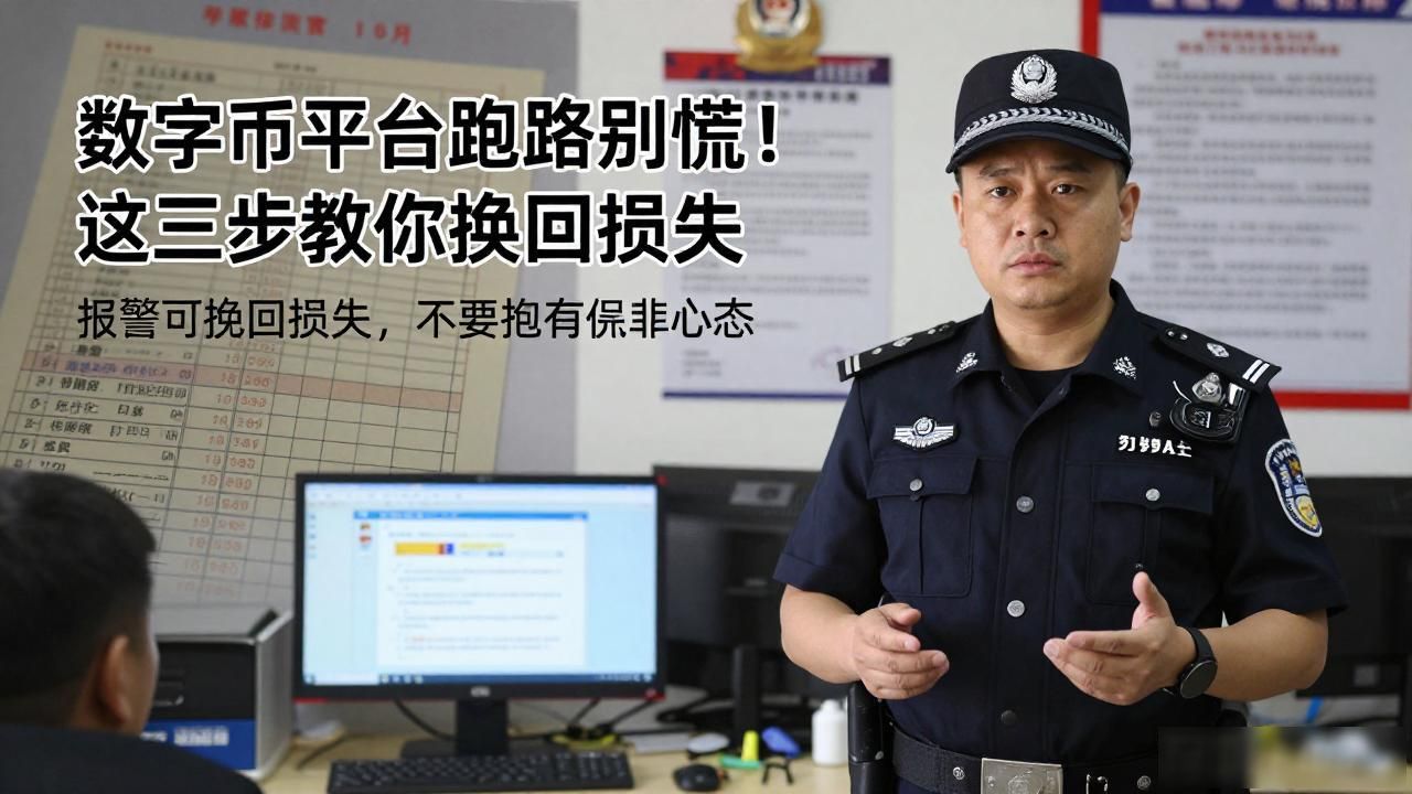 数字币平台跑路别慌！这三步教你挽回损失