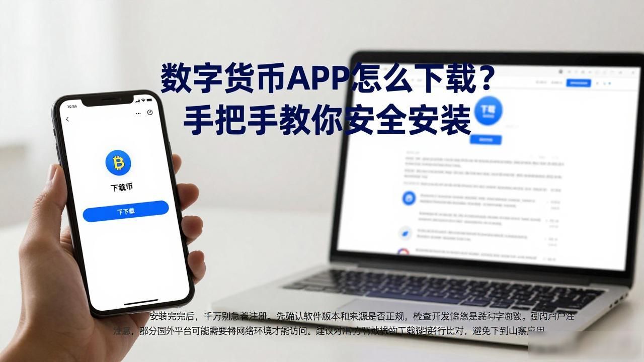 数字货币APP怎么下载？手把手教你安全安装