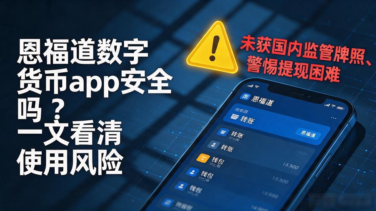恩福道数字货币app安全吗？一文看清使用风险