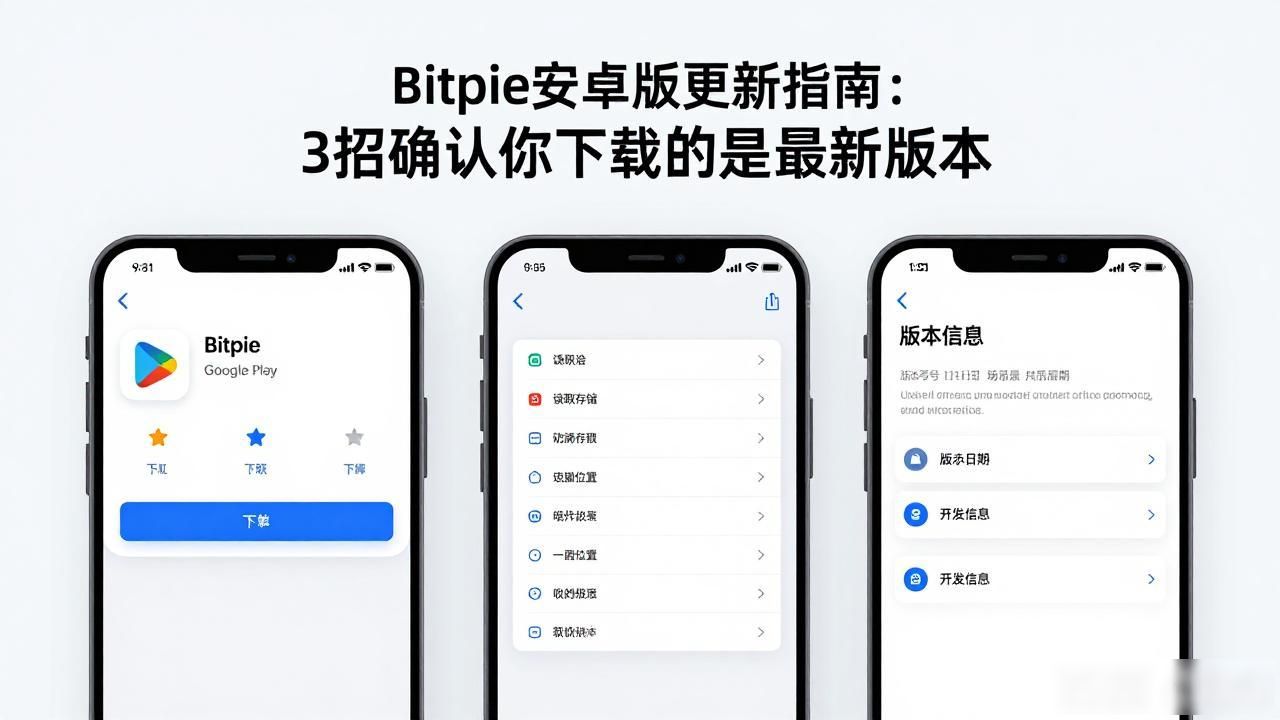 Bitpie安卓版更新指南：3招确认你下载的是最新版本