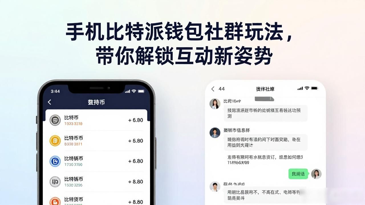 手机比特派钱包社群玩法，带你解锁互动新姿势