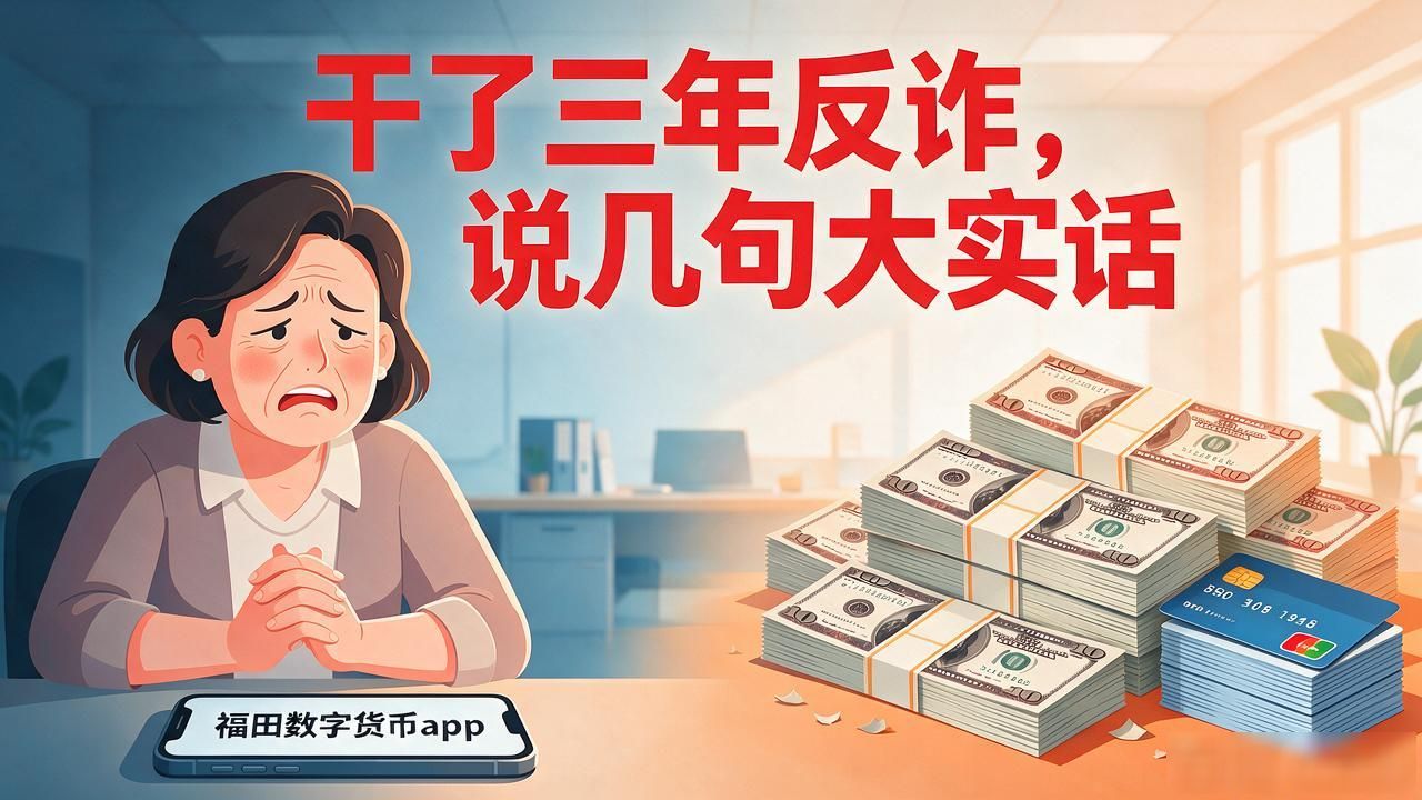 福田数字货币app到底能不能下载？干了三年反诈，说几句大实话