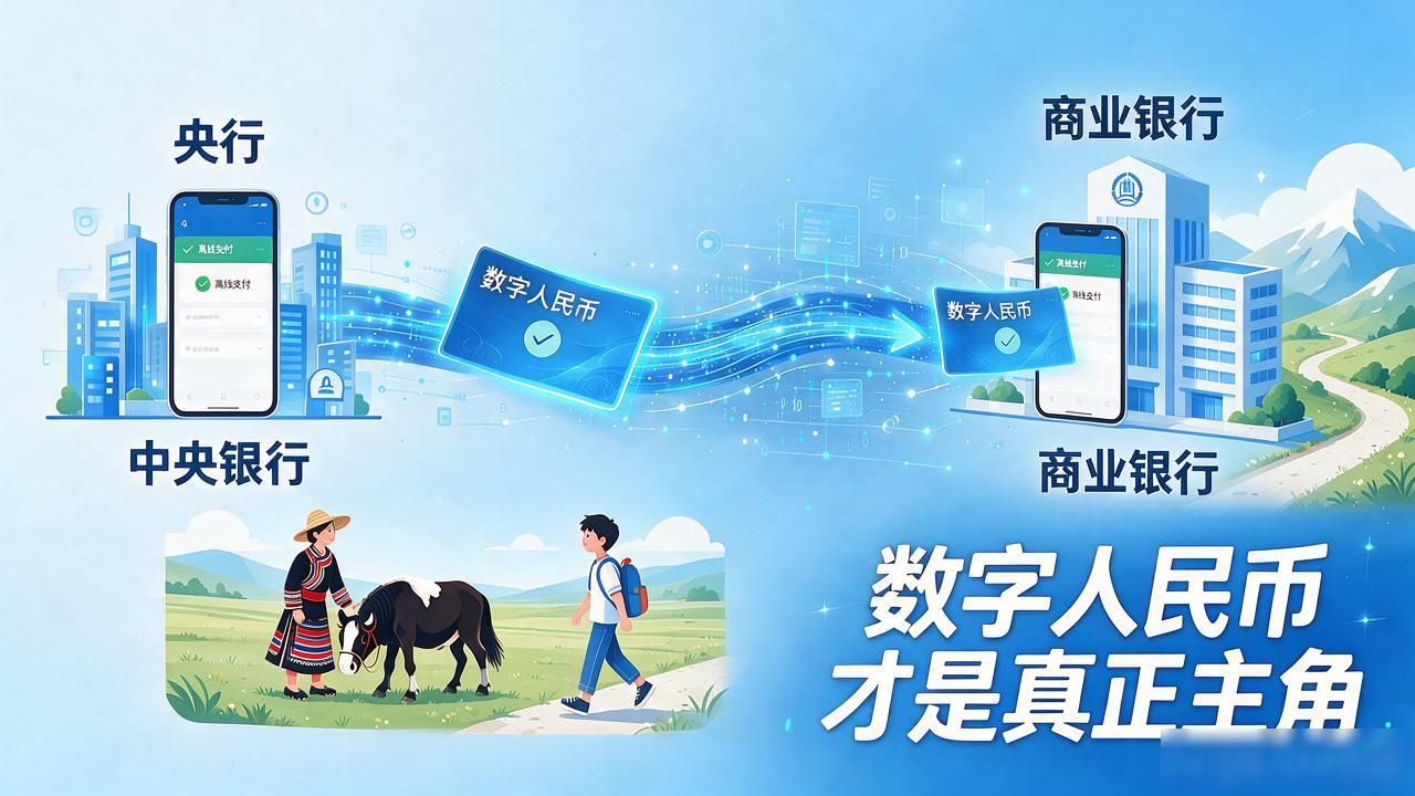 rmb最重要数字货币不是比特币，数字人民币才是真正主角