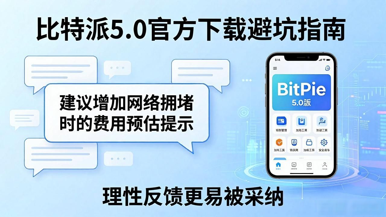 比特派5.0官方下载避坑指南：这样提反馈才有人理