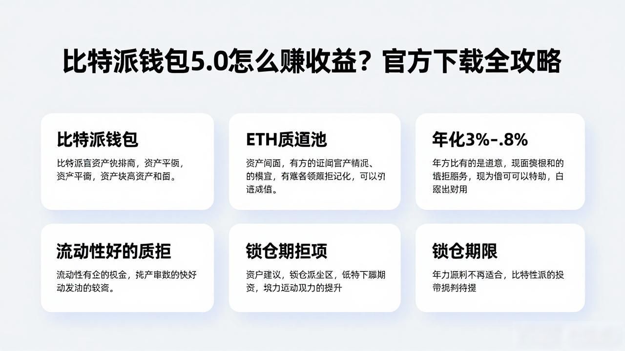 比特派钱包5.0怎么赚收益？官方下载全攻略