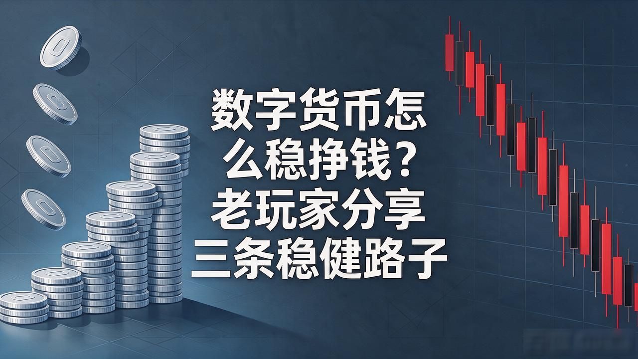 数字货币怎么稳挣钱？老玩家分享三条稳健路子
