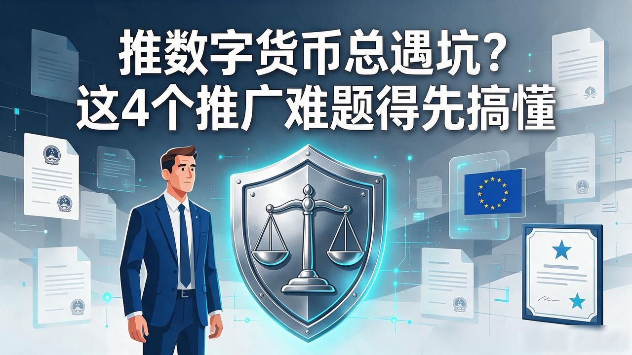 推数字货币总遇坑？这4个推广难题得先搞懂