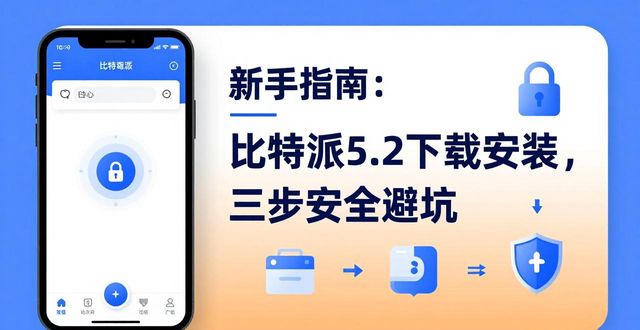 新手指南：比特派5.2下载安装，三步安全避坑