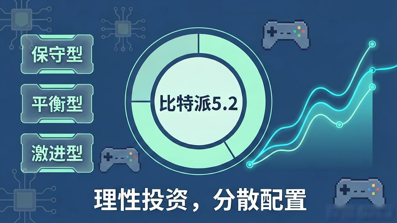 比特派5.2下载后，三笔资产该怎么分才省心？