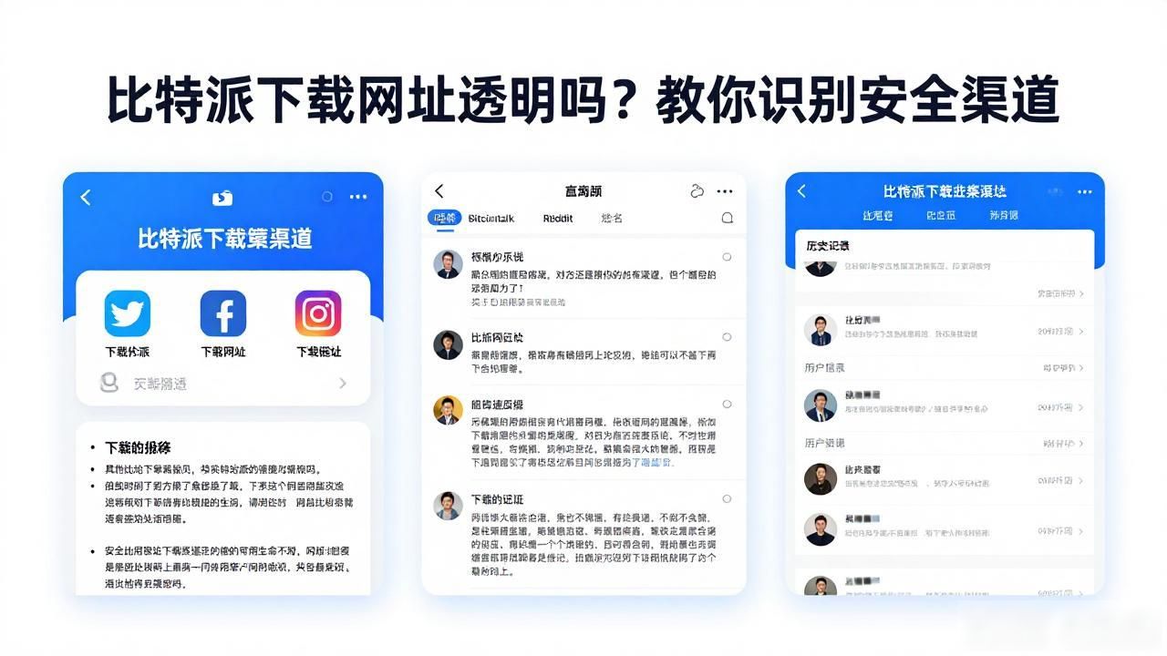 辨别真假比特派下载入口_比特派官方下载渠道_如何通过比特派下载网址提高信息透明？