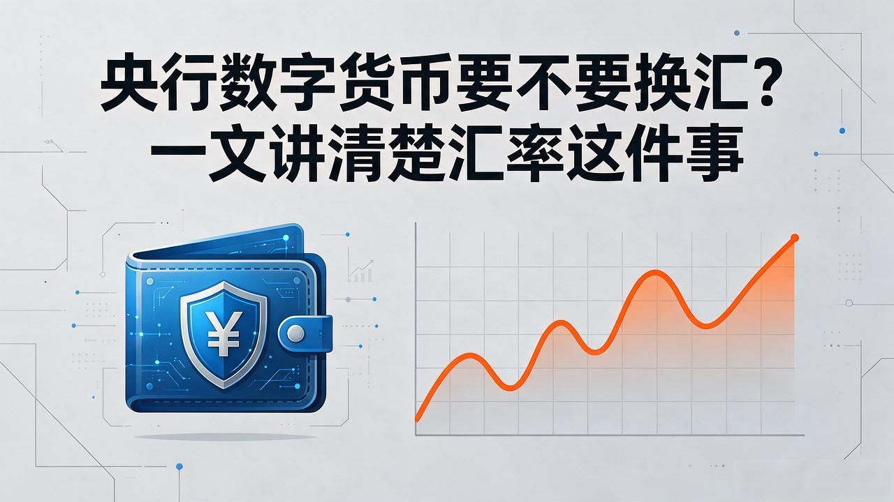 央行数字货币要不要换汇？一文讲清楚汇率这件事