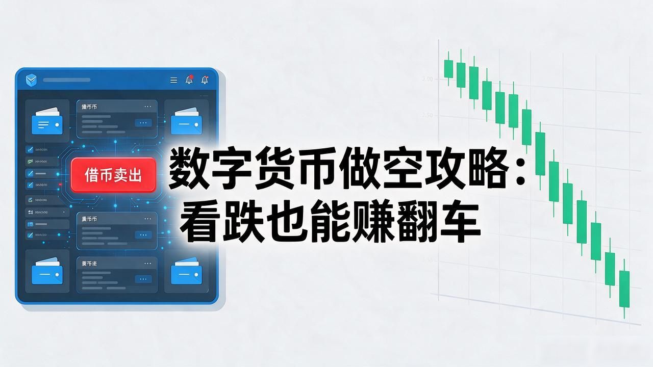 数字货币做空攻略：看跌也能赚翻车