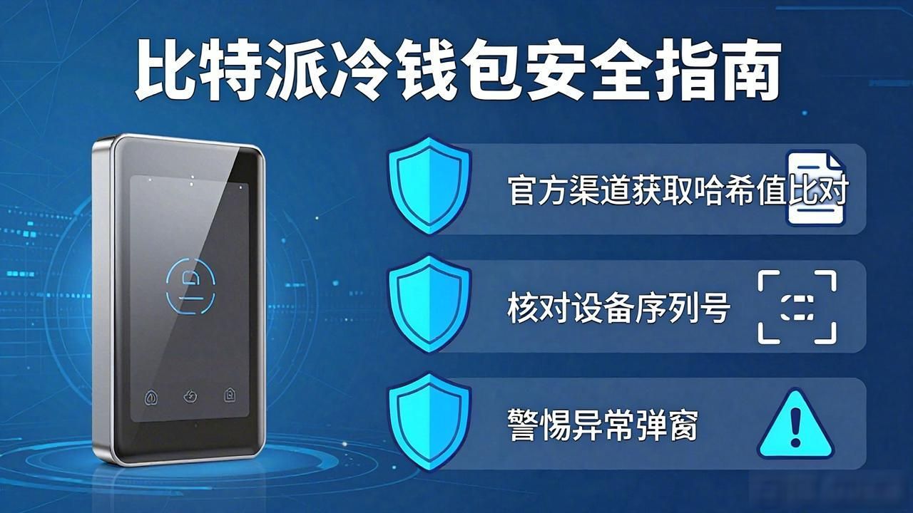 比特派冷钱包防丢防骗指南