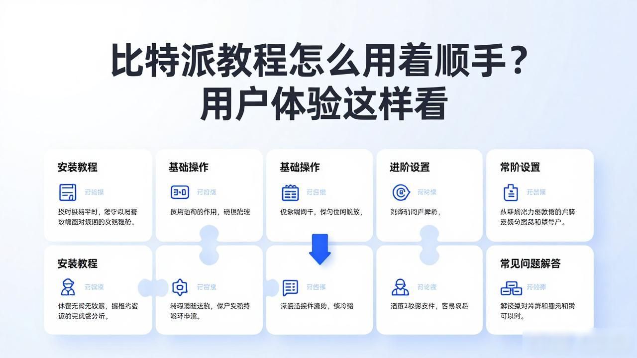 比特派教程怎么用着顺手？用户体验这样看
