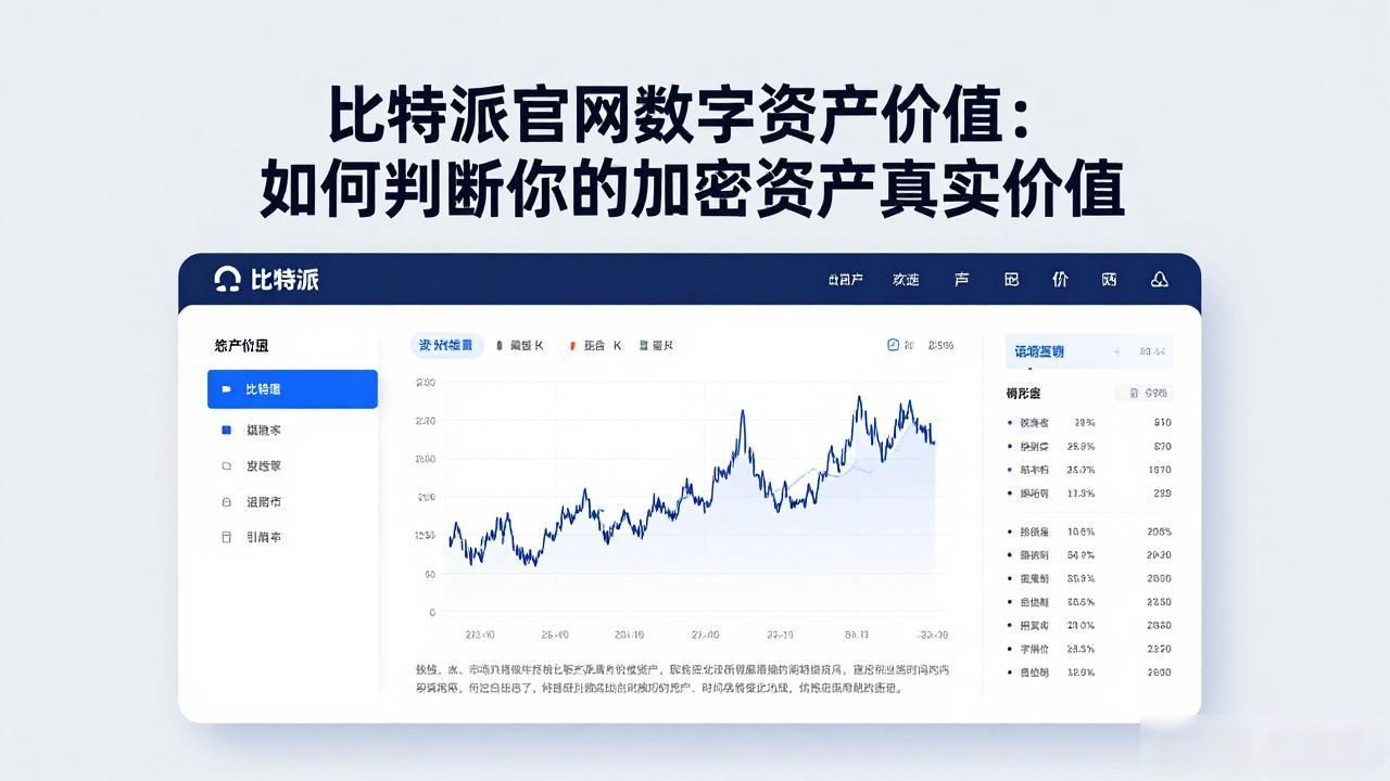 比特派官网数字资产估值：如何判断你的加密资产真实价值