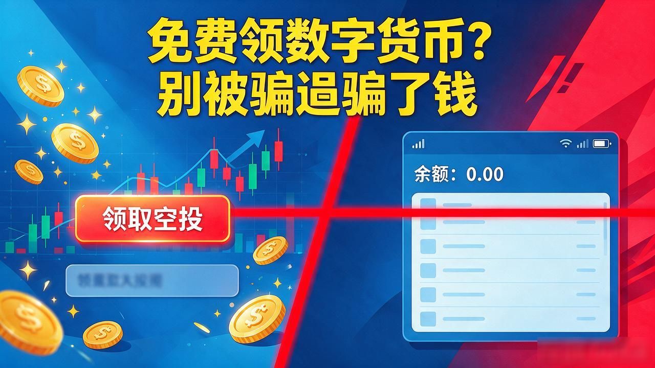 免费领数字货币？别被骗局骗了钱