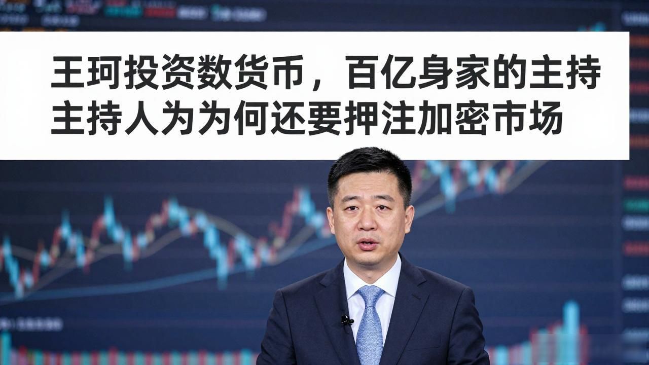 王珂投资数字货币，百亿身家的主持人为何还要押注加密市场