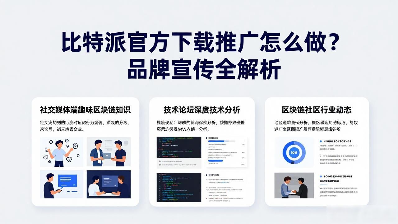比特派官方下载推广怎么做？品牌宣传全解析