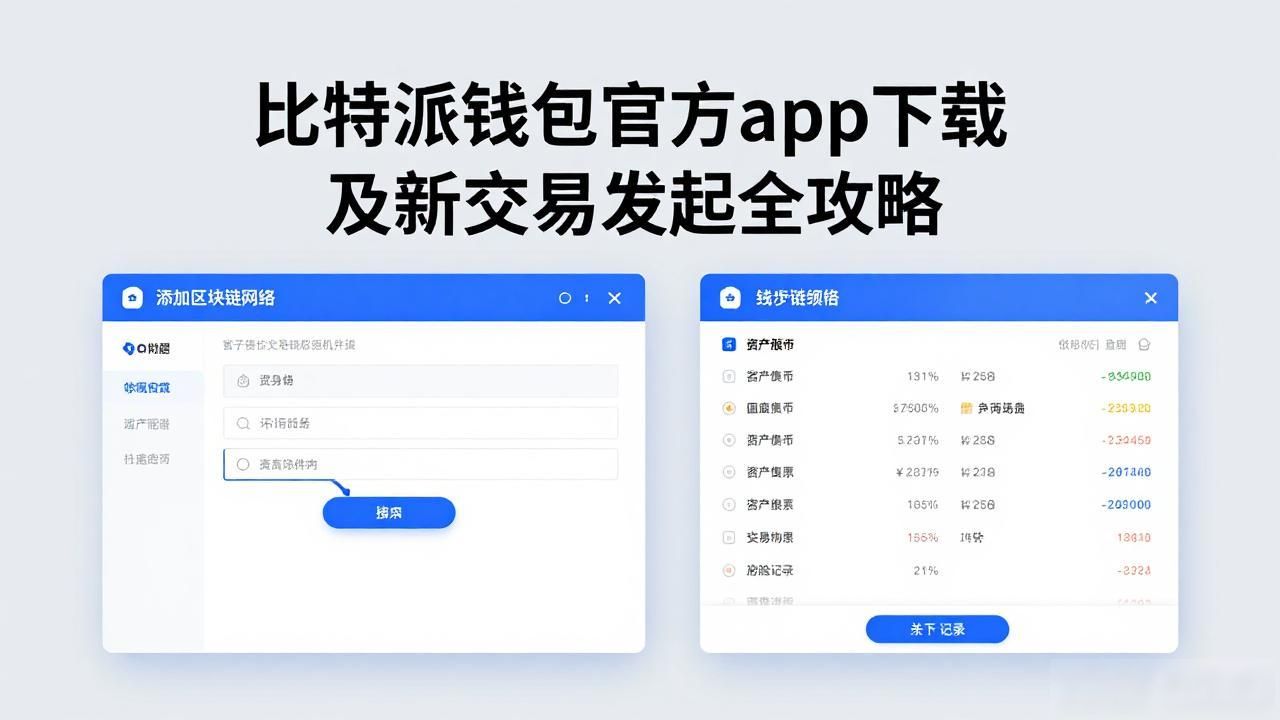 比特派钱包官方app下载及新交易发起全攻略