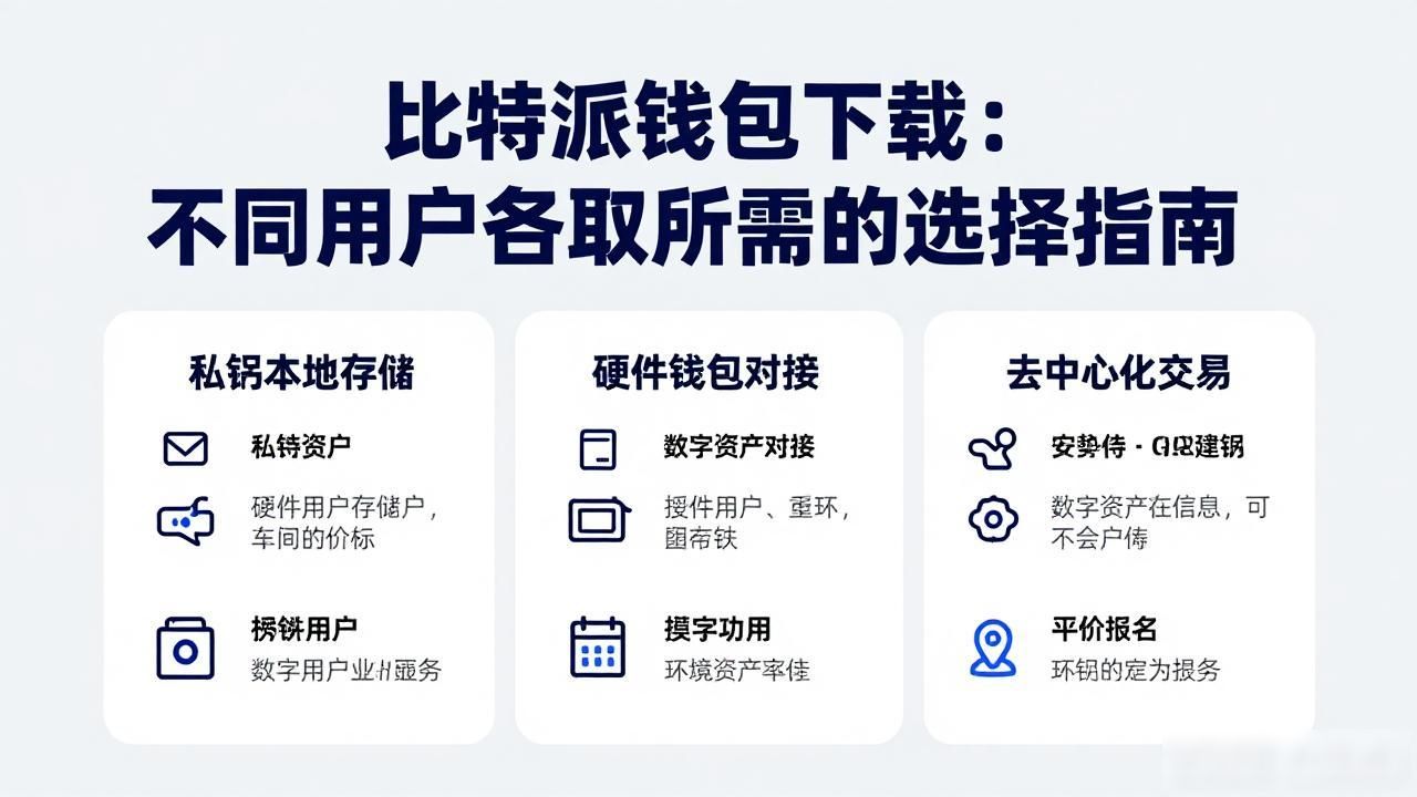 比特派钱包下载：不同用户各取所需的选择指南