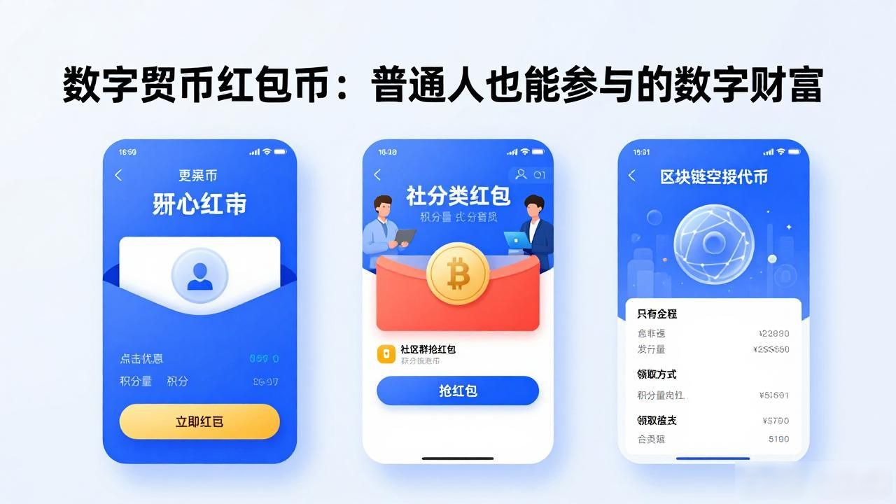 数字货币红包币：普通人也能参与的数字财富