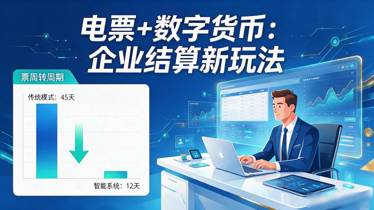 数字人民币票据流转智能合约_电票数字货币_电商业汇票数字货币效率提升