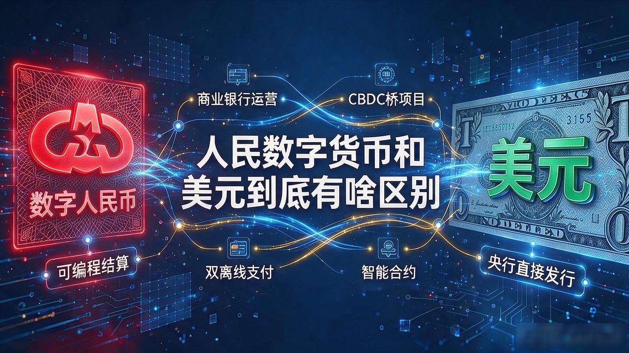 数字人民币跨境结算_美元霸权动摇_人民数字货币和美元