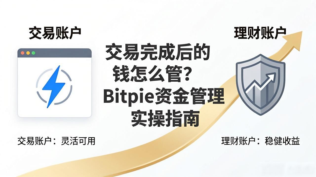 交易完成后的钱怎么管？Bitpie资金管理实操指南