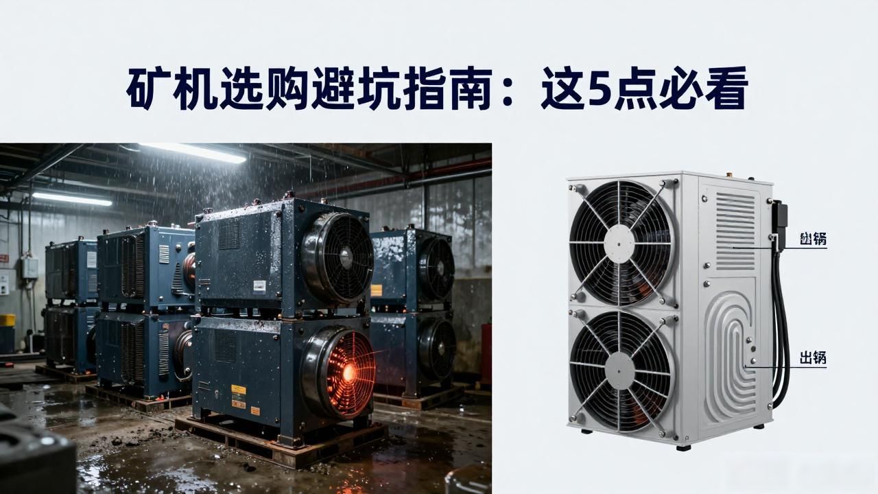 矿机选购避坑指南：这5点必看