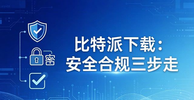 比特派下载：安全合规三步走