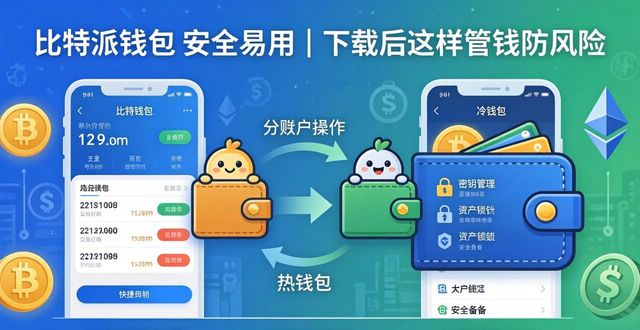 比特派钱包 安全易用｜下载后这样管钱防风险