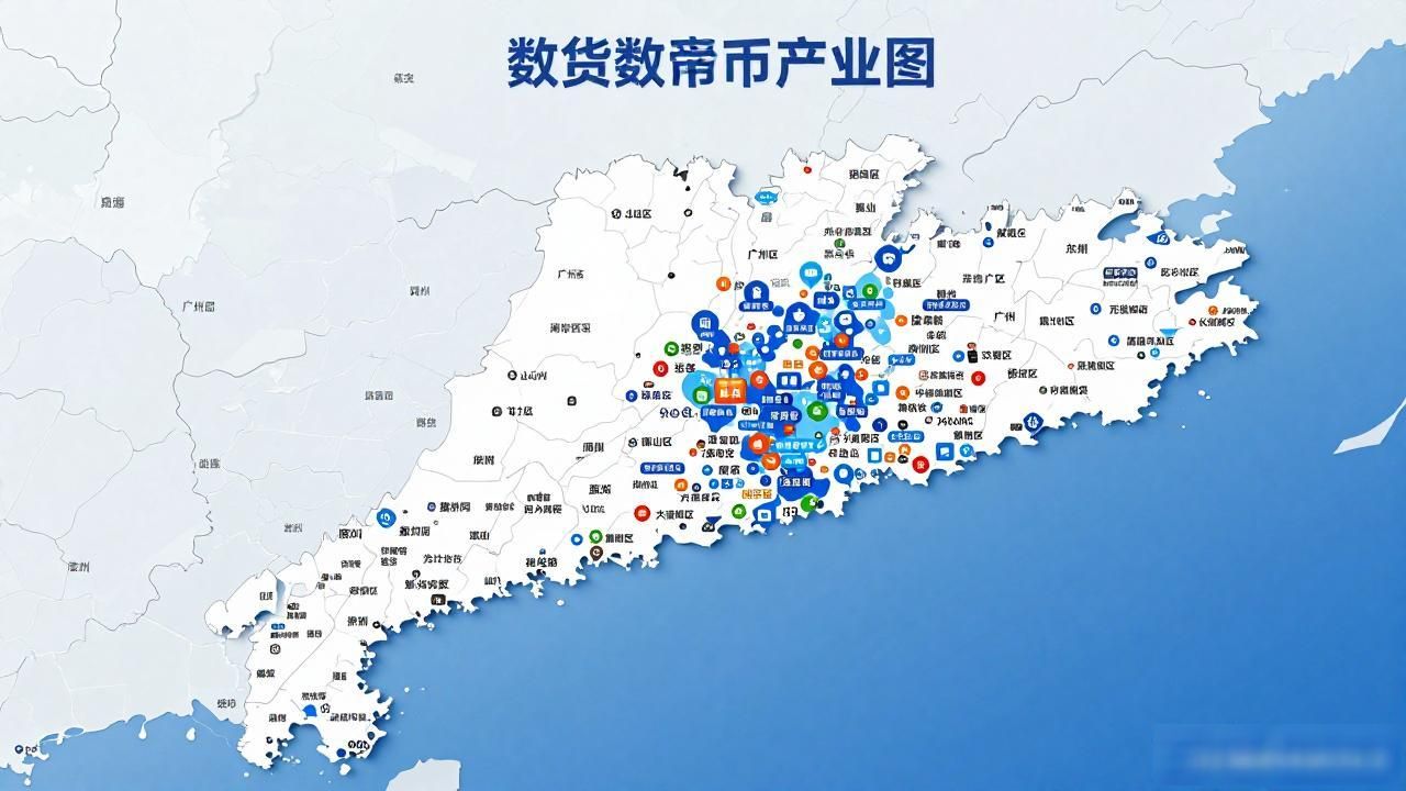 广东数字货币分布图：广州深圳最多，这些城市也有布局