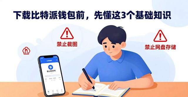 下载比特派钱包前，先懂这3个基础知识
