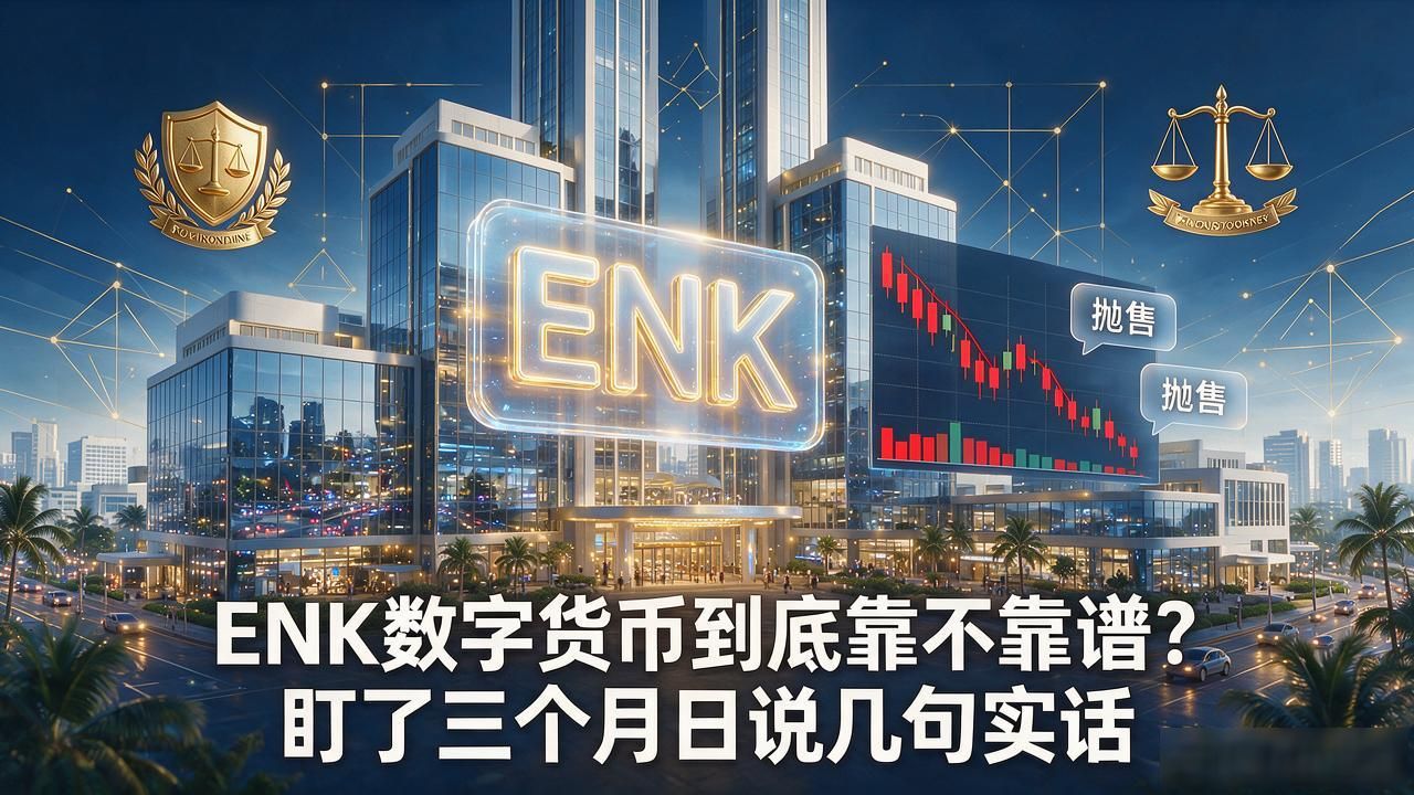 ENK数字货币到底靠不靠谱？盯了三个月后说几句实话