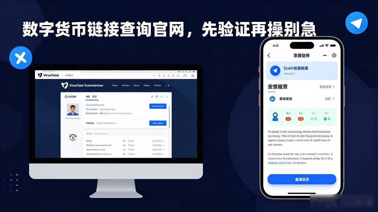 数字货币链接查询官网，先验证再操作别急